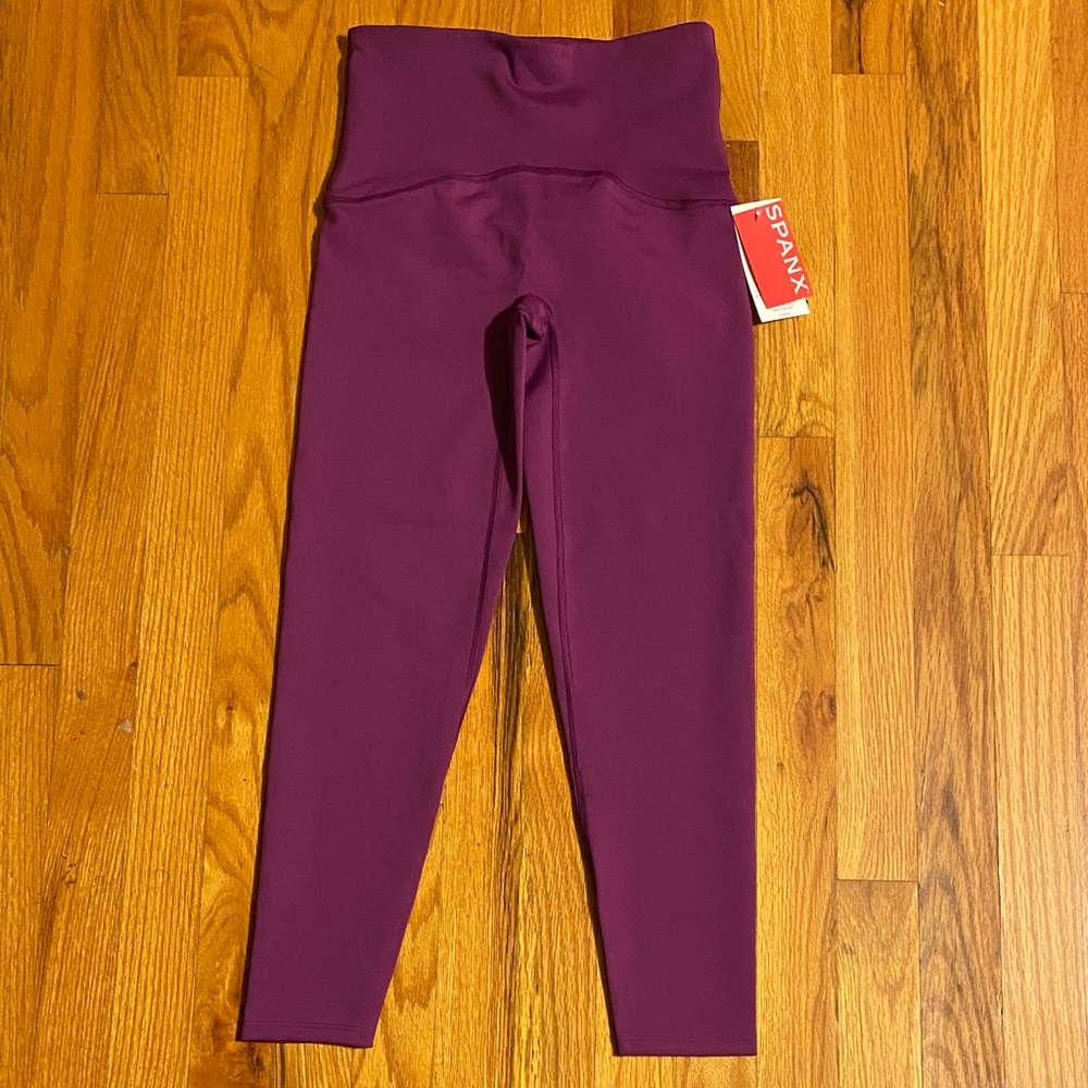 SPANX Booty Boost Leggings Size s in Light Snapdragon 7/8 Length NWT